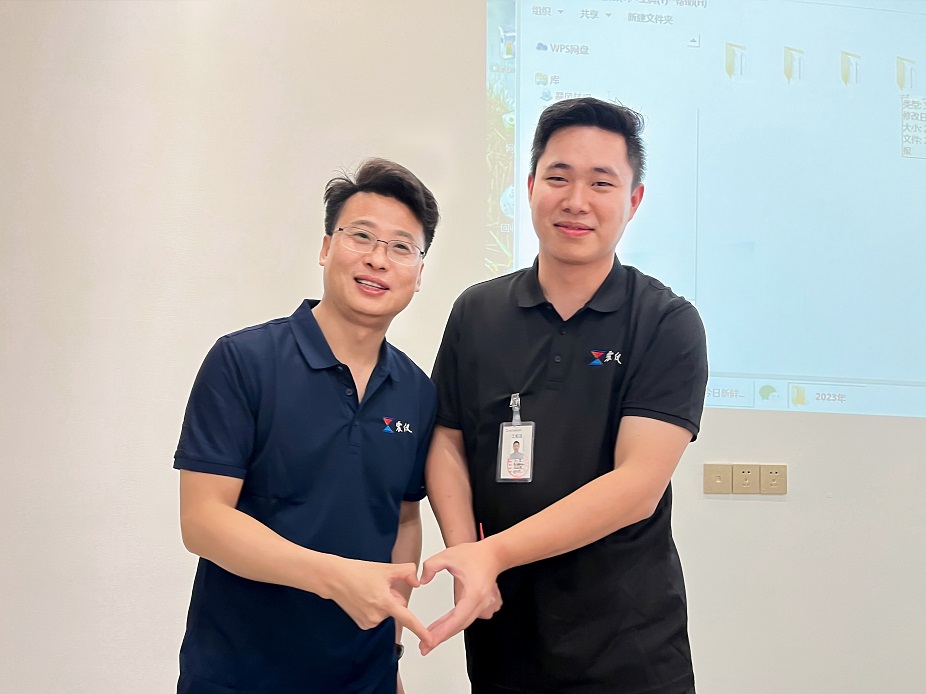 震儀股份 | 售后團隊和財務團隊榮獲公司團隊榮譽獎